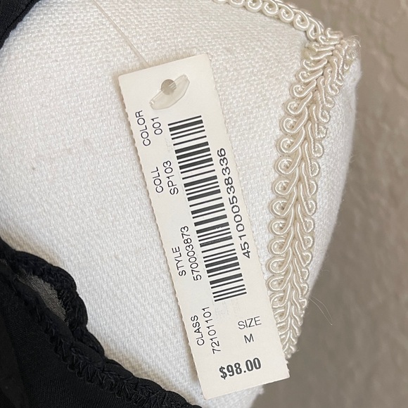 Chic Black Ruffled Mini Dress - Picture 2 of 6